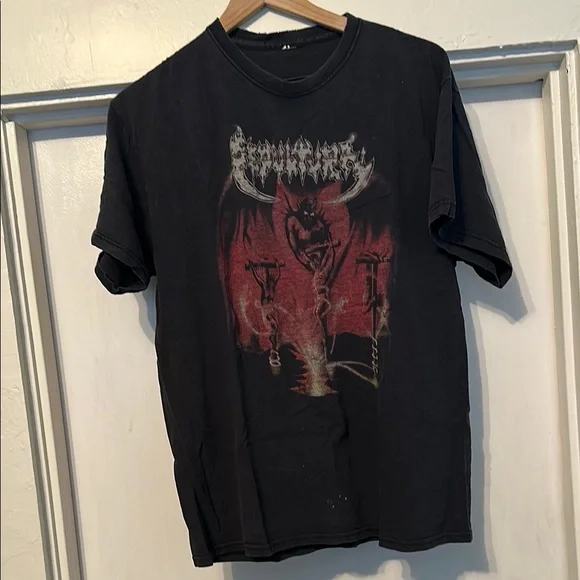 Black Graphic T-Shirt - Picture 1 of 6